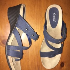 Nicole Wedge Sandals